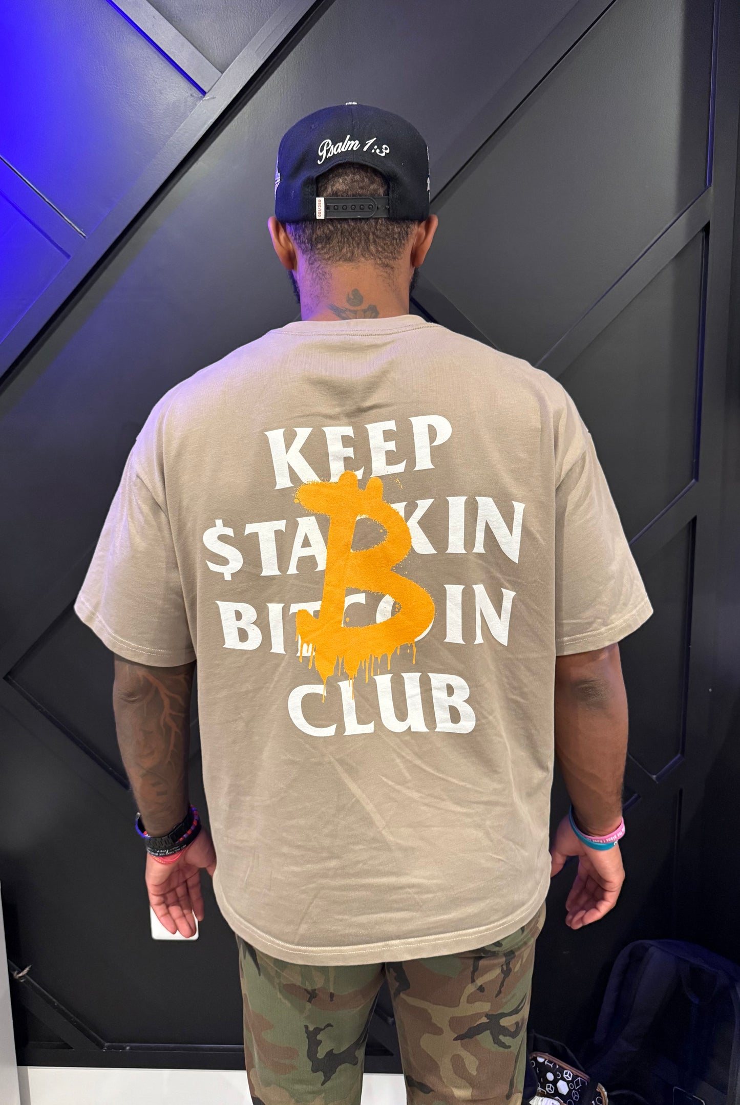 K$₿C Oversized Tee (White Text)
