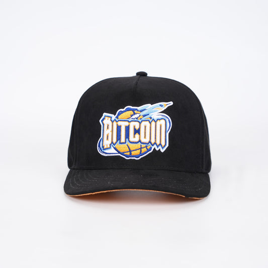 BmoreWealthy Bitcoin Limited Hat Drop #3 — fitted hat with embroidered Bitcoin reference, the Bitcoin maxi aesthetic